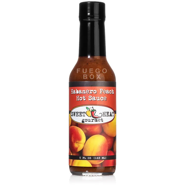 Sweet Heat Gourmet Peach Habanero Hot Sauce