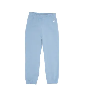 TBBC: Gates Sweeney Sweatpants - Barrington Blue With Multicolor Stork