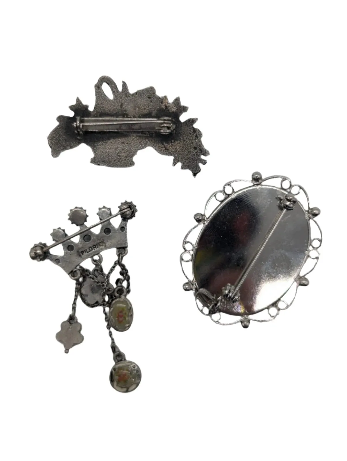 The Ghirlandaio Trio Brooch Set