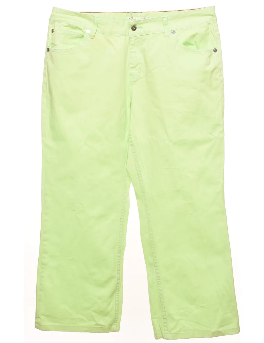 Tommy Hilfiger Lime Green Jeans - W36 L27