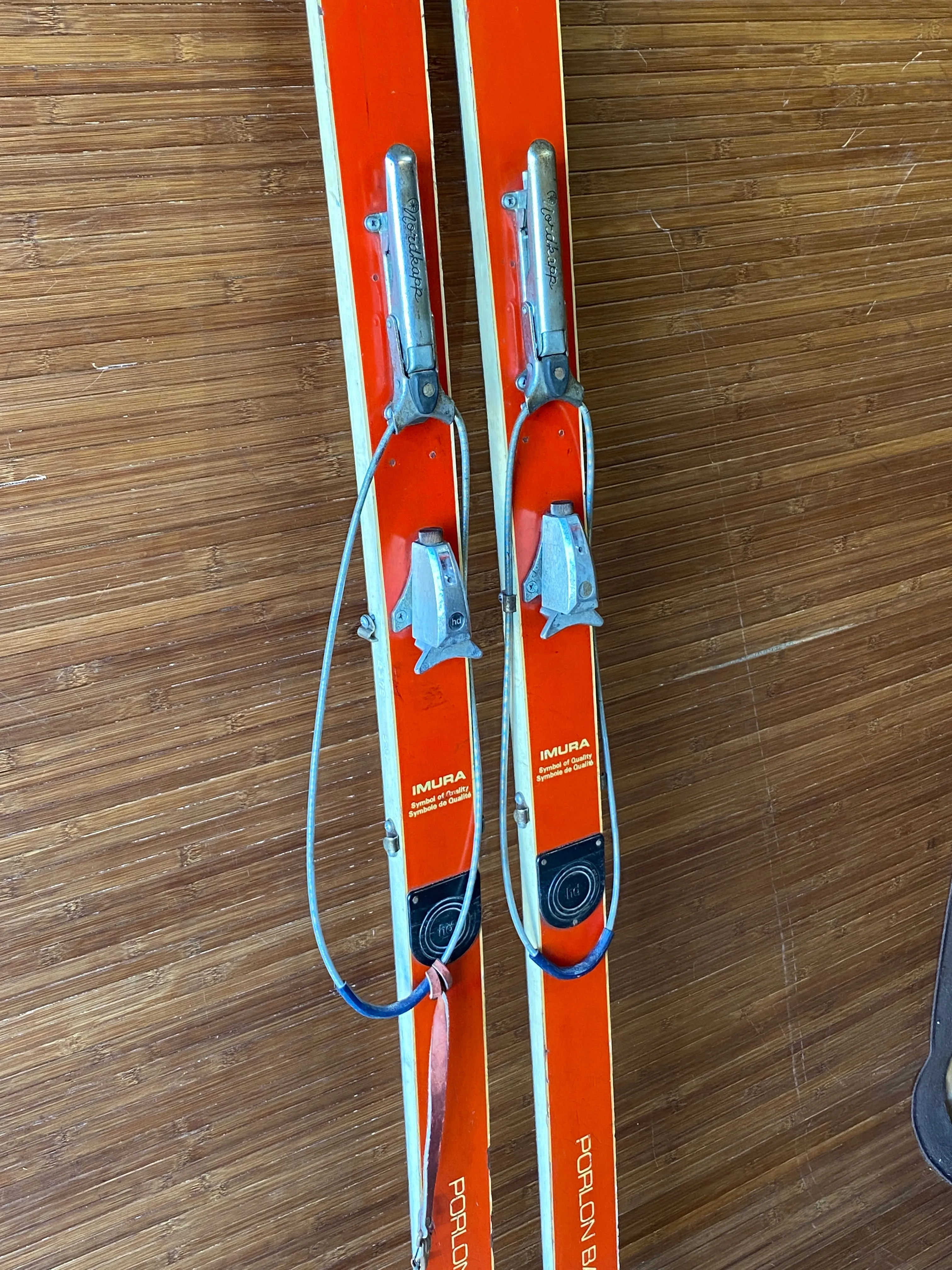 Vintage 1940s Downhill Skis