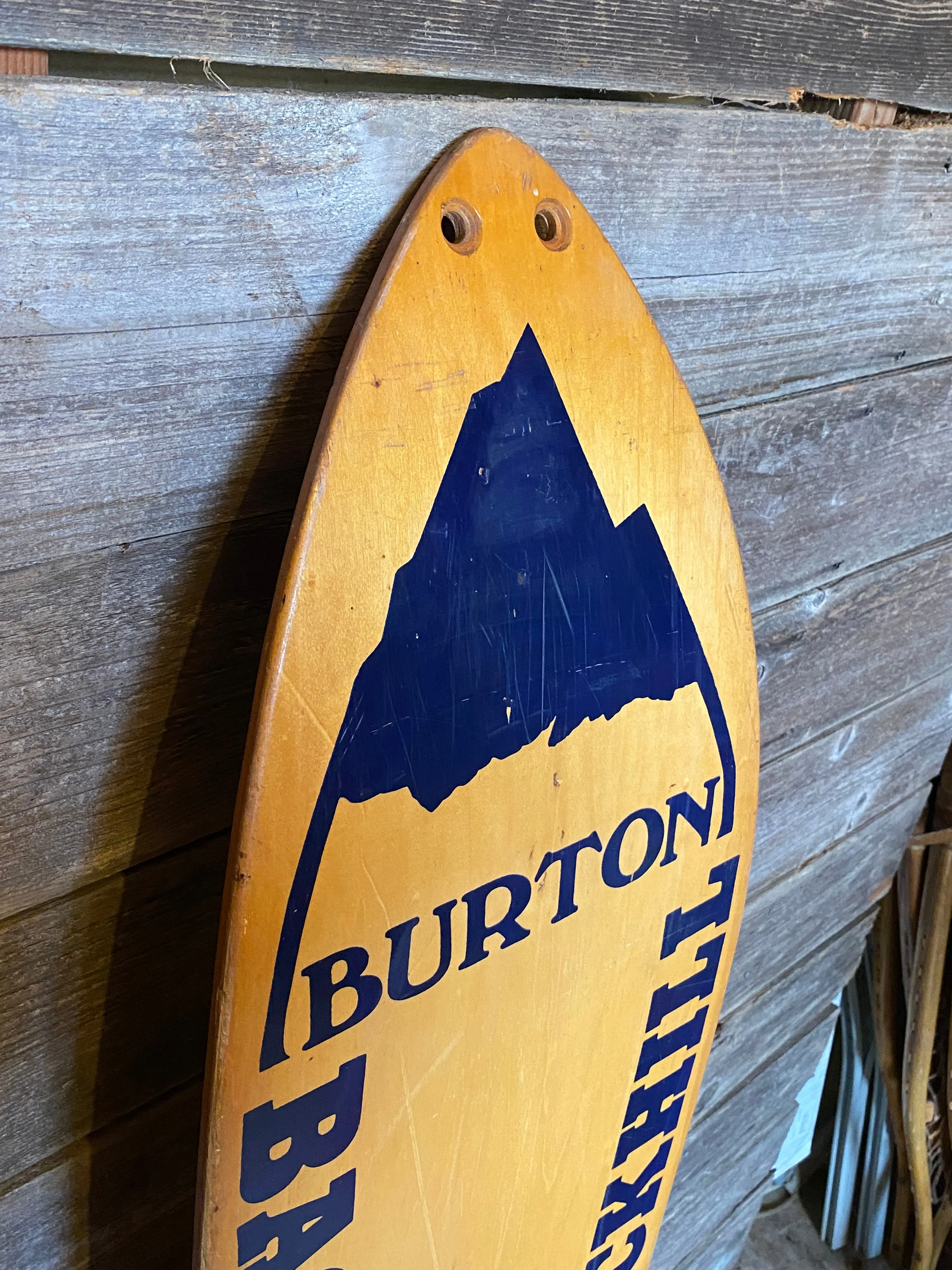 Vintage 1982 Burton Backhill Snowboard