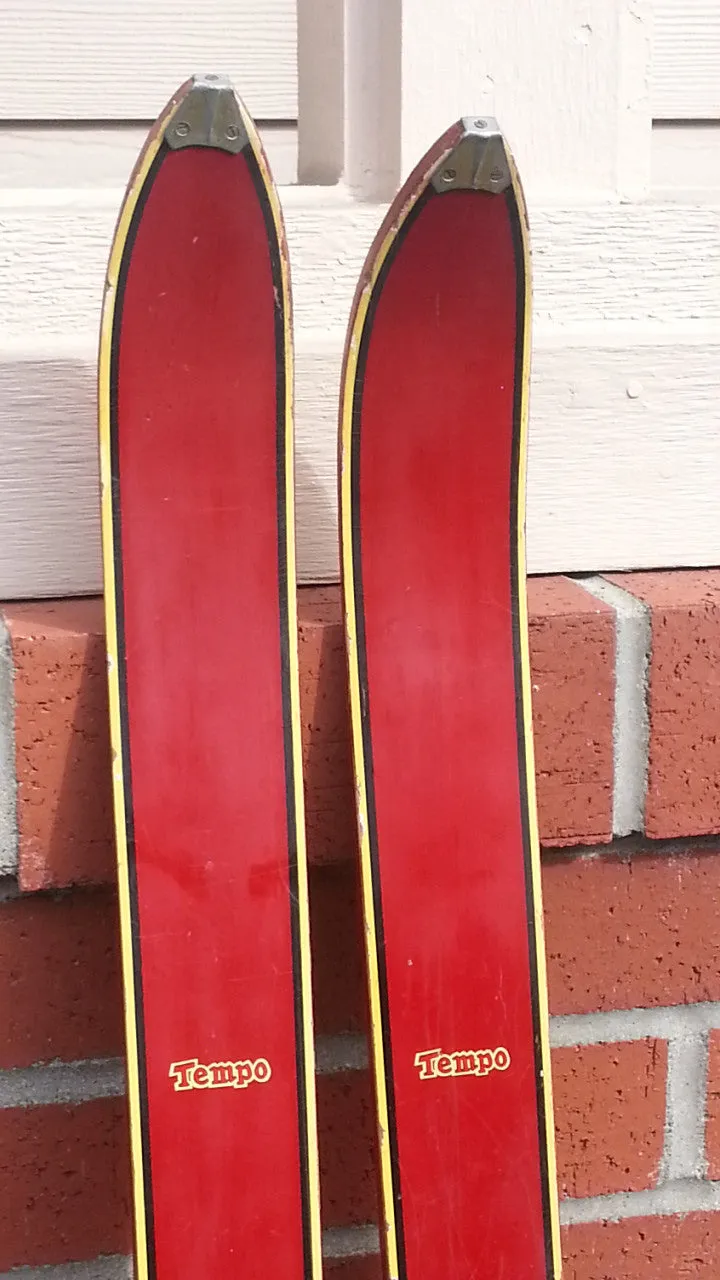 Vintage Childrens Skis - Tempo