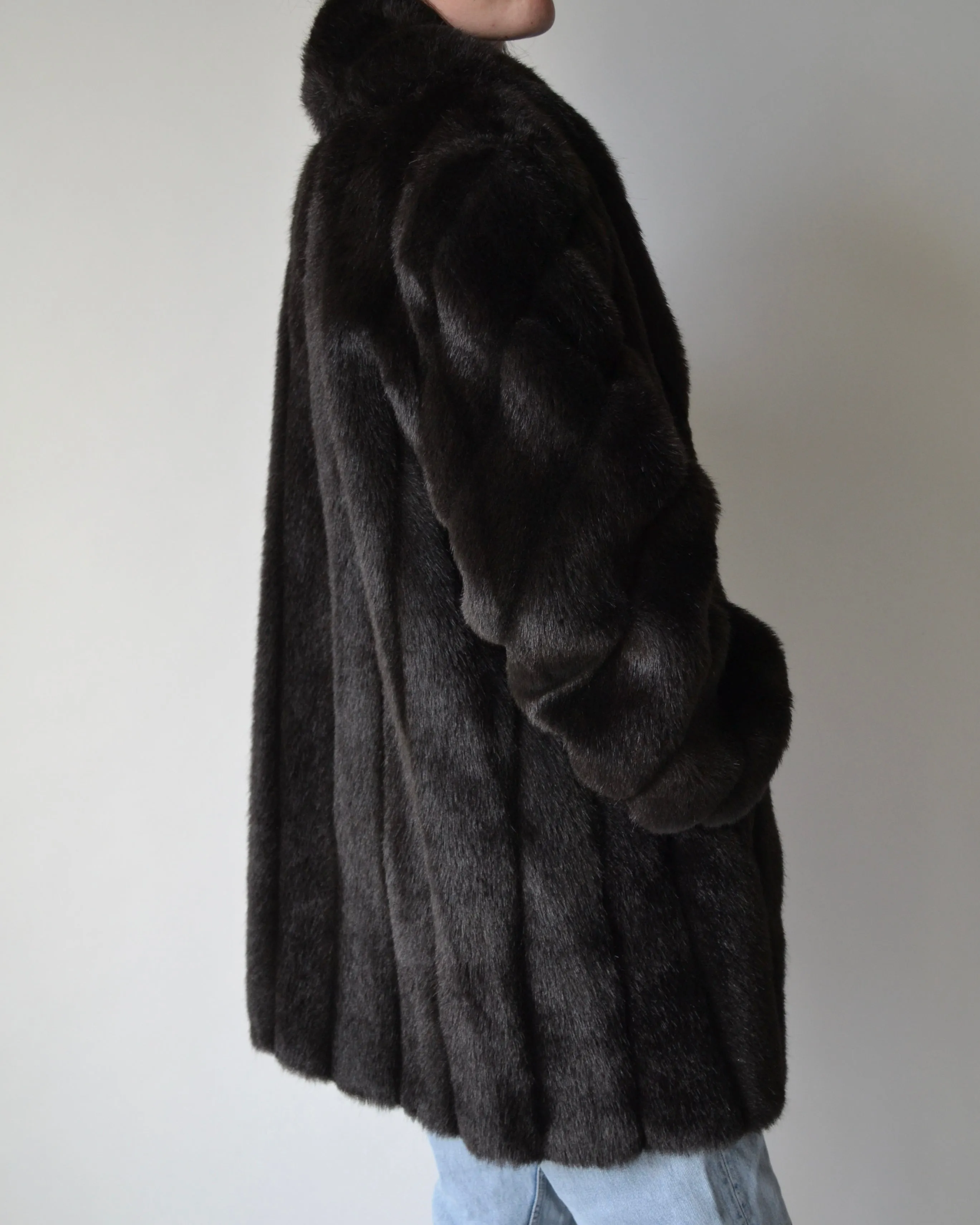 Vintage Faux Fur Coat