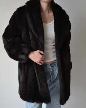 Vintage Faux Fur Coat