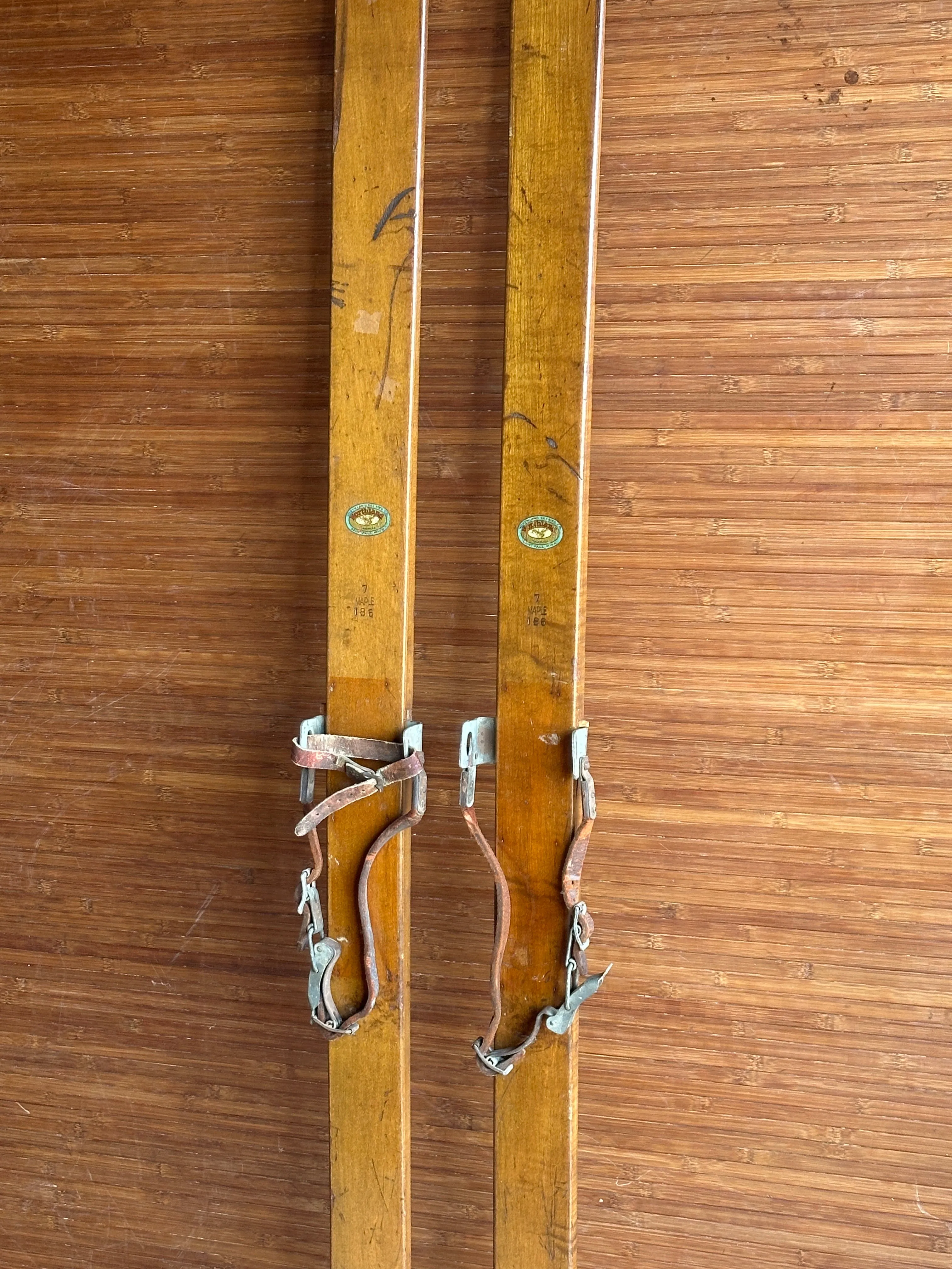 Vintage Northland Co. Skis