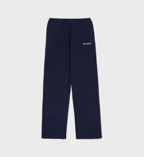 Wellness Club Soft Sweatpant - Navy/White