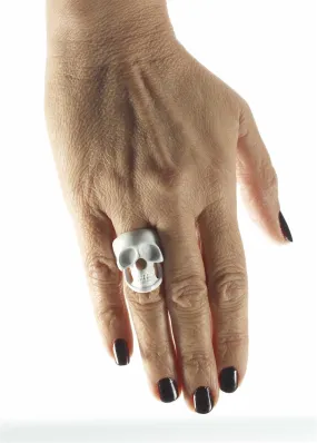 White Skull Ring