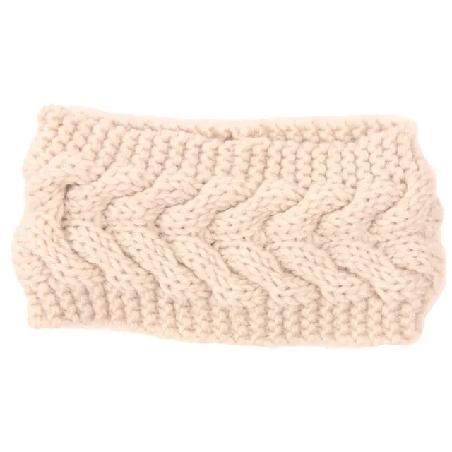 Women Winter Warmer Ear Knitted Wide Stretch Crochet Headband Headwrap