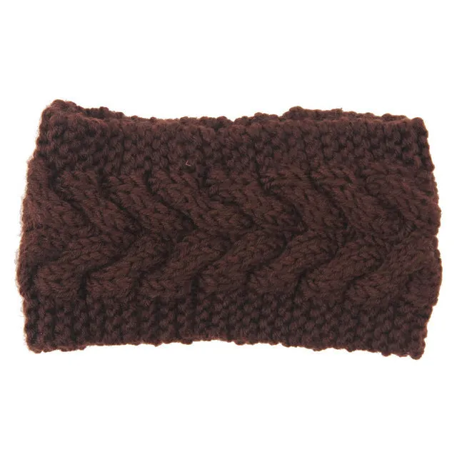 Women Winter Warmer Ear Knitted Wide Stretch Crochet Headband Headwrap