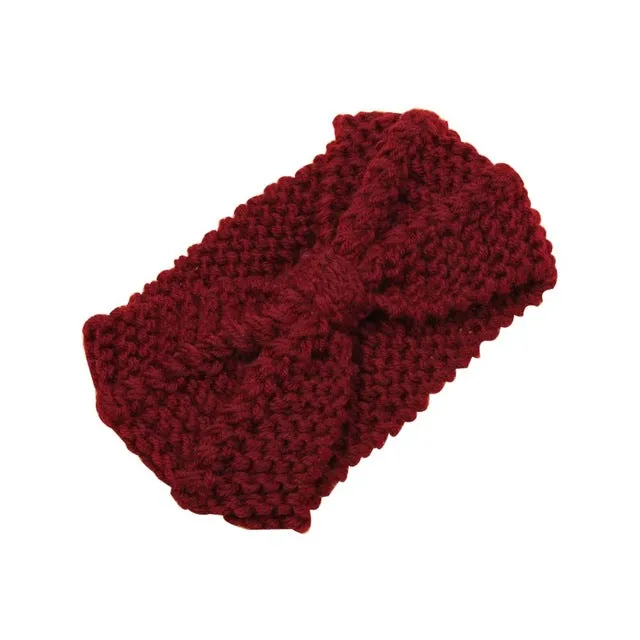 Women Winter Warmer Ear Knitted Wide Stretch Crochet Headband Headwrap