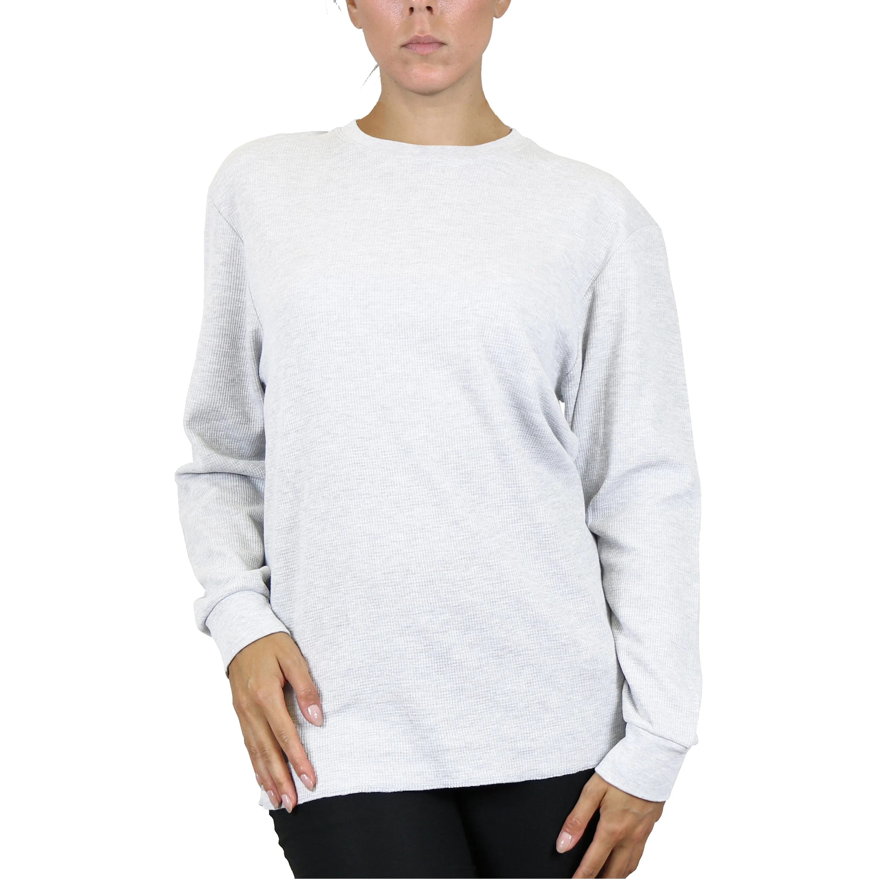 Women's Long Sleeve Oversize Loose Fit Thermal Shirts (Sizes, S-5XL)