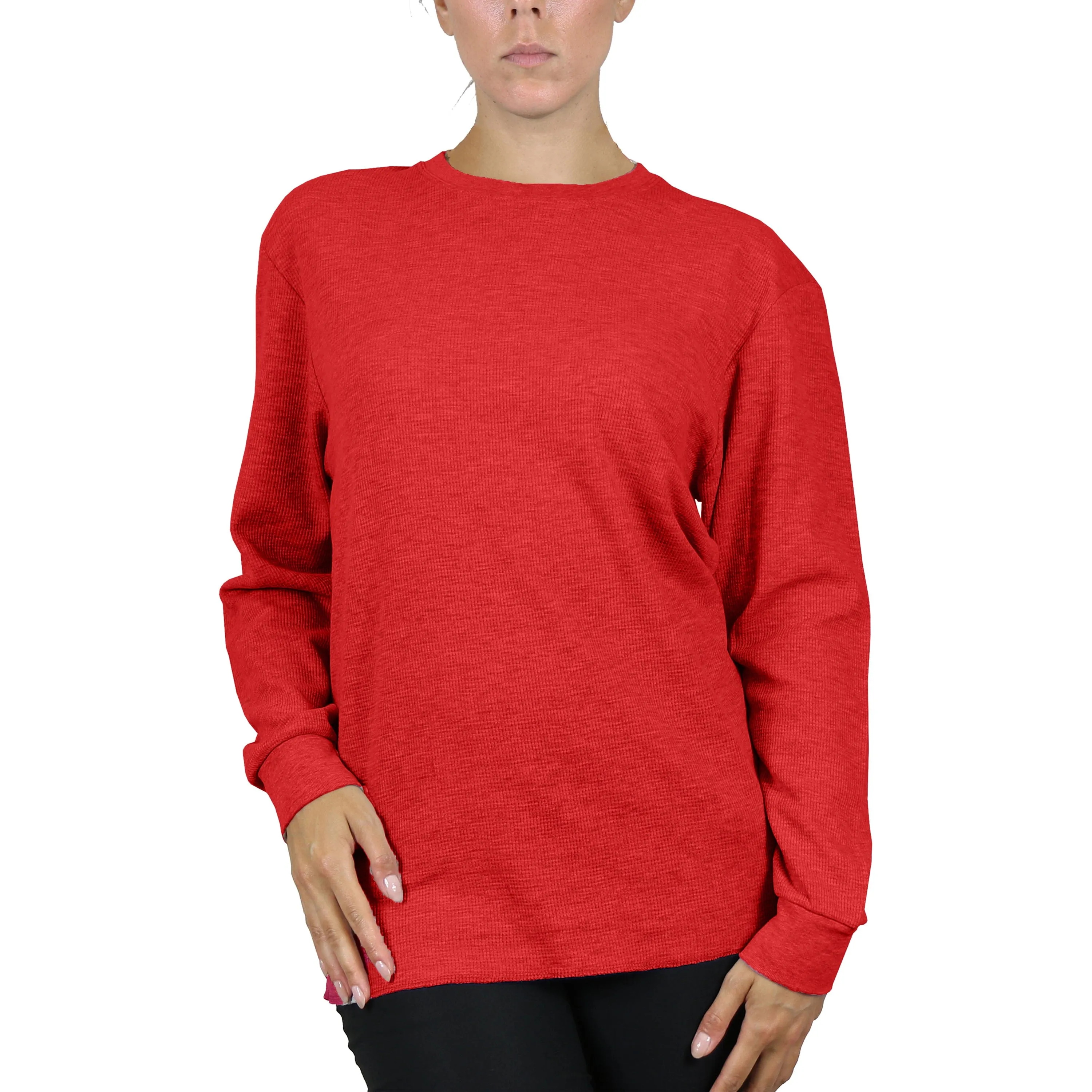 Women's Long Sleeve Oversize Loose Fit Thermal Shirts (Sizes, S-5XL)