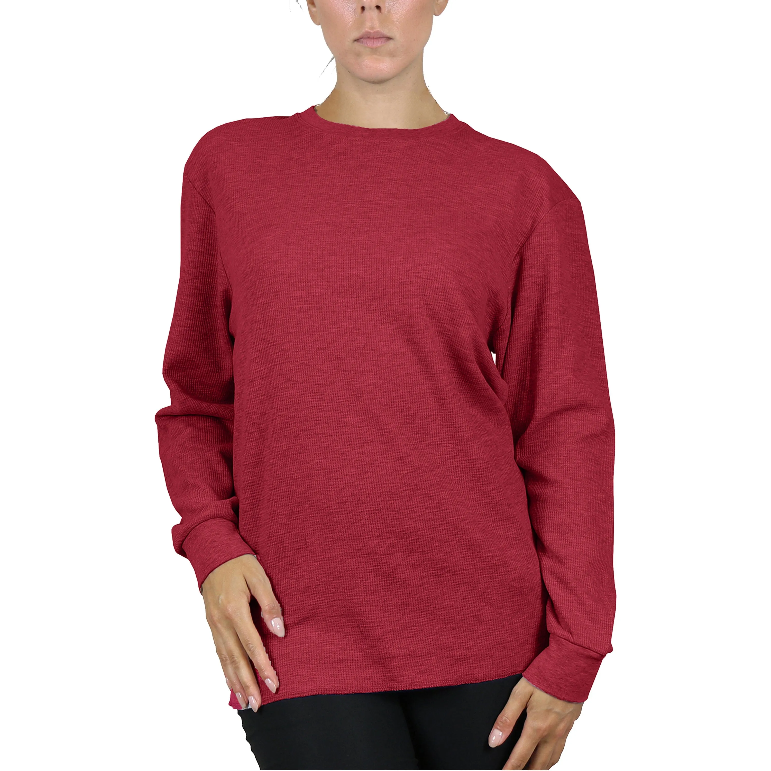 Women's Long Sleeve Oversize Loose Fit Thermal Shirts (Sizes, S-5XL)