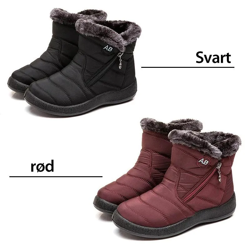 Women's waterproof snow boots - warm &amp; stylish