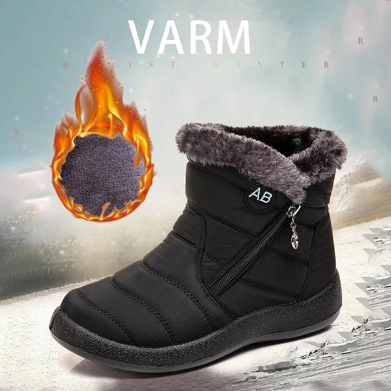 Women's waterproof snow boots - warm &amp; stylish