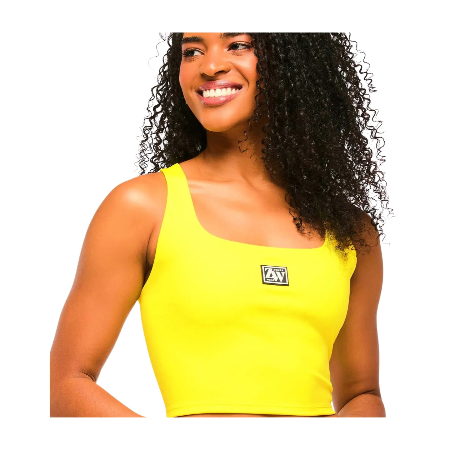 Zumba Haus Square Neck Crop Tank